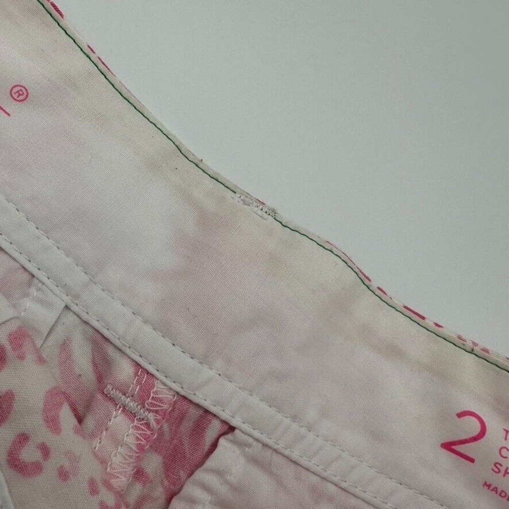 Lilly Pulitzer Callahan Shorts Get Spotted Pink Lion Size 2 - Picture 4 of 6